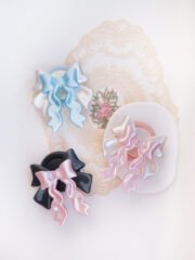 Sweet Bow Phone Stand Y2K Style Two Color Design