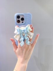 Sweet Bow Phone Stand Y2K Style Two Color Design - Image 2