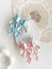 Sweet Bow Phone Stand Y2K Style Two Color Design - Image 5
