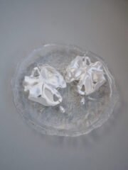 Withered Lotus Leaves Earrings Oriental Statement Jewelry - Image 2