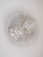 Withered Lotus Leaves Earrings Oriental Statement Jewelry - Image 3