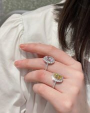 Eternal Sparkle Zircon Wedding Ring - European Luxury - Image 6