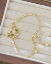 Heritage Olive Green Gemstone Set: The Empress's Wreath - Image 9