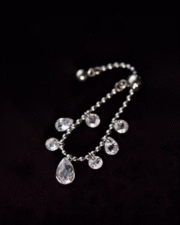 Starry River Tassel Zircon Ring - Luxurious Sparkle - Image 5