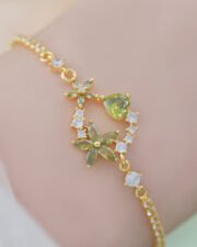 Heritage Olive Green Gemstone Set: The Empress's Wreath - Image 4