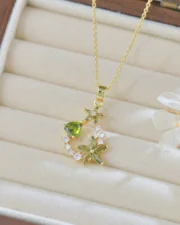 Heritage Olive Green Gemstone Set: The Empress's Wreath - Image 10