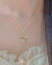 Heritage Olive Green Gemstone Set: The Empress's Wreath - Image 5